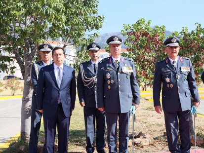 Νότης Μηταράκης, Αρχηγός ΕΛ.Α.Σ. Αντιστράτηγος Λάζαρος Μαυρόπουλος, Αθήνα (07/07/2023)