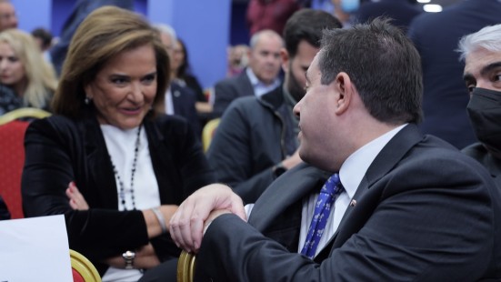 Νότης Μηταράκης, Ντόρα Μπακογιάννη, Αθήνα (14/11/2022)