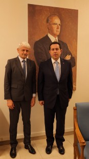 Mikuláš Dzurinda, Notis Mitarachi, Athens (23/11/2022)