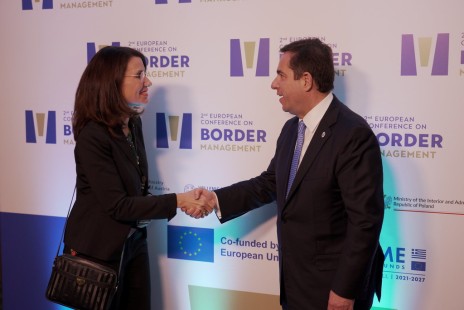 Notis Mitarachi, Rita Schwarzelühr-Sutter, Athens